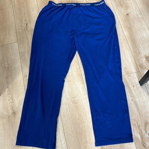 Men’s Calvin Klein blue ultra soft pajama pants, size XL - Picture 1 of 5